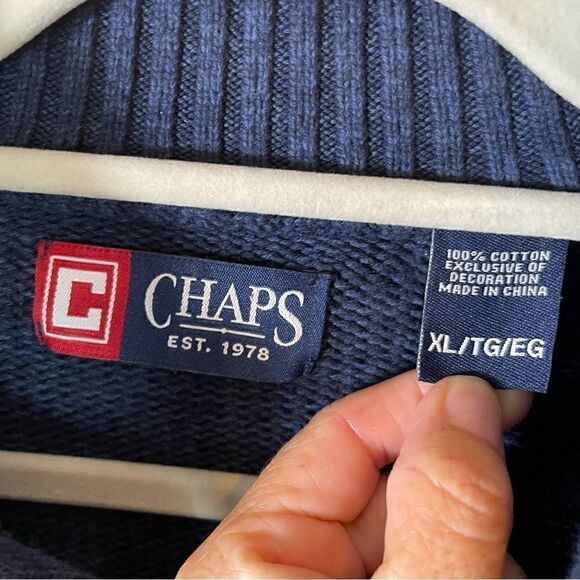 CHAPS  SWEATER - Picture 5 of 7